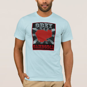T-shirt Obéissez le Cambodge