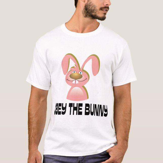 T-shirt Obéissez le lapin (Devant)