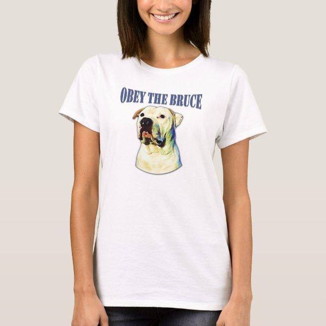 T-shirt Obey the Bruce (Devant)