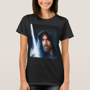 T-shirt Obi-Wan Kenobi   Illustration de Galaxy Lightsaber