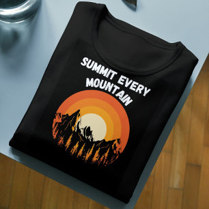 T-shirt Objectif de tous les randonneurs : gravir chaque m
