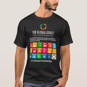 T-shirt Objectifs de développement durable des Nations Uni