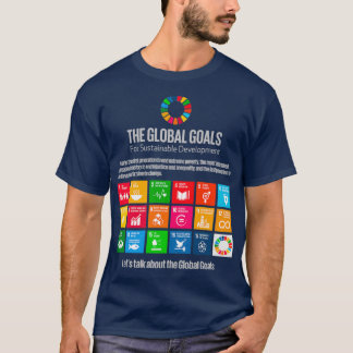 T-shirt Objectifs de développement durable des Nations Uni