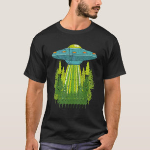 T-shirt Objet volant non identifié Alien Sci Fi Nature Tre
