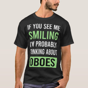 T-shirt Oboe souriant