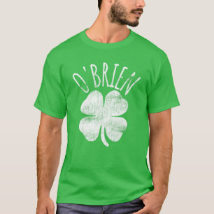 T-shirt O'brien Nom de famille Correspondant St. Patrick's
