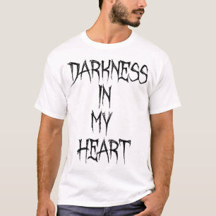 T-shirt obscurité dans mon coeur