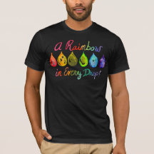 Obscurité de chemise d'arc-en-ciel de fierté des