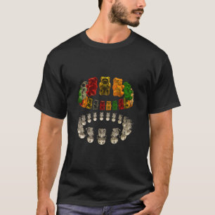 T-shirt OBSCURITÉ de réflexion de halo d'ours de Gummi