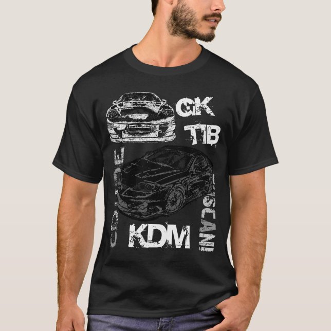 T-shirt Obscurité de Tiburon GK (Devant)