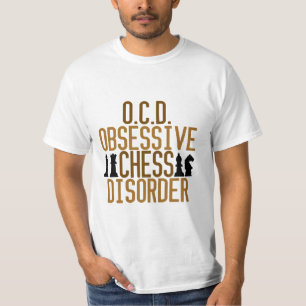 T-shirt Obsédée par les échecs