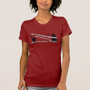 T-shirt Observateur de faucon de Rochester - je suis un