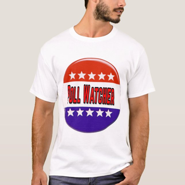 T-shirt Observateur de sondage (Devant)