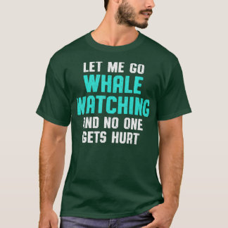 T-shirt Observation des baleines Sauvez le Jour des terres