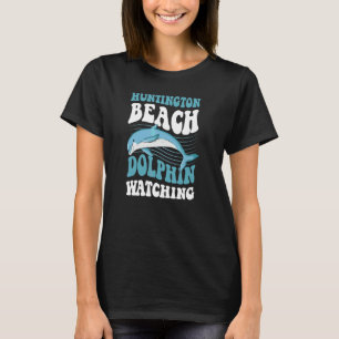 T-shirt Observation des dauphins à Huntington Beach en Cal