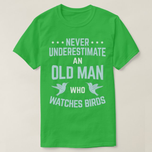 T-shirt Observation des oiseaux (Design devant)