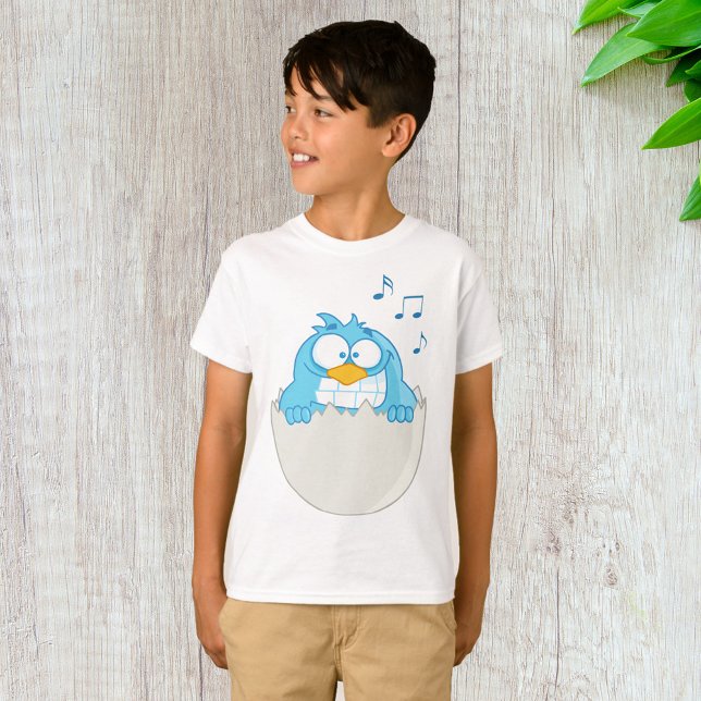 T-shirt Observation d'oiseaux bleus (Créateur téléchargé)