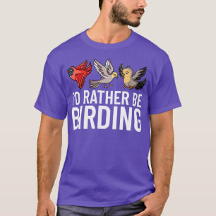 T-shirt Observation d'oiseaux Caméra binoculaire d'oiseaux