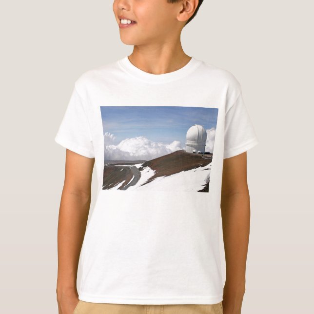 T-shirt Observatoire Mauna Kea (Devant)