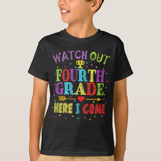T-shirt Observez la 4ème catégorie ici que je viens (Devant)