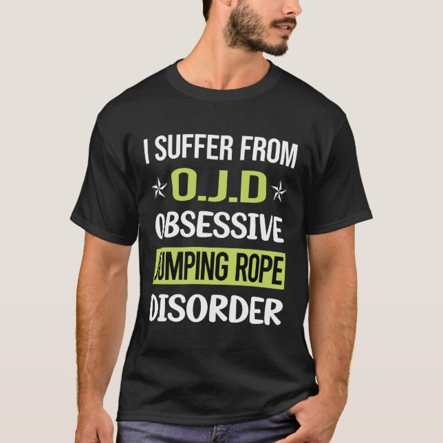 T-shirt Obsessionnel Amour Jumping Rope Jump Skipping Rope (Devant)
