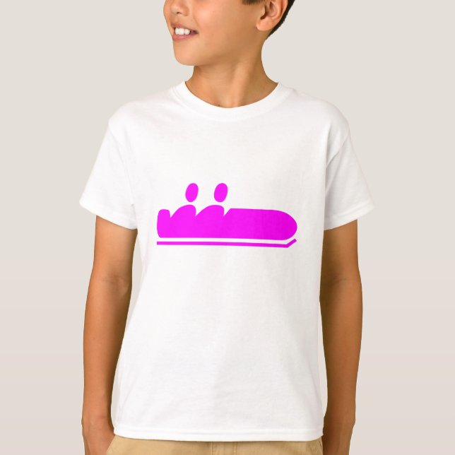 T-shirt Obsolète - Magenta (Devant)