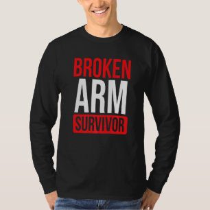 T-shirt Obtenez Bien Bientôt Broken Bras Récupération Brok