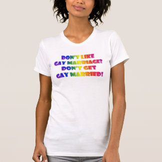 T-shirt Obtenez de luxe marié par homosexuel