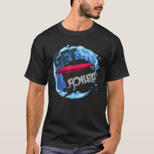 T-shirt Obtenez des feuilles de surf à l'huile plate-forme
