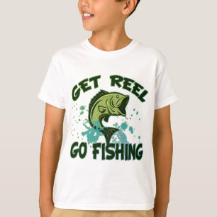 T-shirt Obtenez la bobine vont pêcher