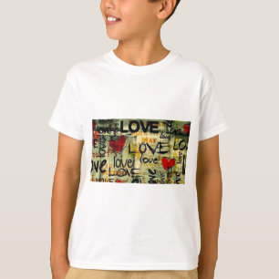T-shirt Obtenez Un Petit Graffiti D'Amour