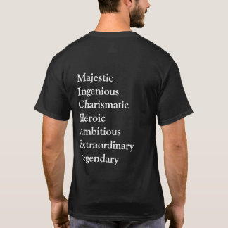 T-shirt Obtenez une chemise avec votre nom dessus