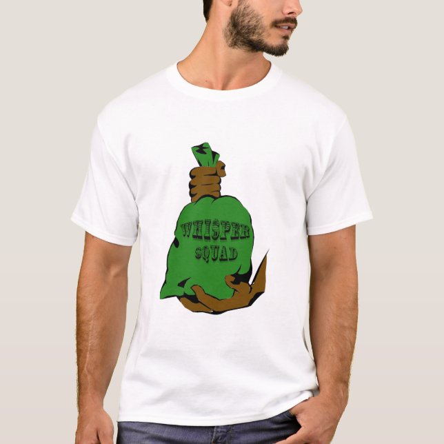 T-shirt Obtenez votre coutume T du peloton de chuchotement (Devant)