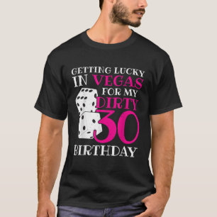T-shirt Obtenir de la chance à Las Vegas sale 30 30e anniv