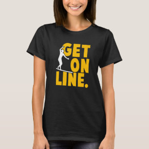 T-shirt Obtenir en ligne de piste Trickline HighSouligner 