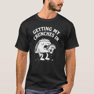 T-shirt Obtenir Mes Crunts Dans Gym Exercice Drôle Taco