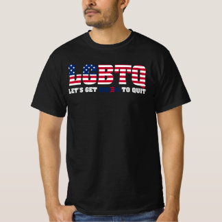 T-shirt Obtenons des paramètres pour quitter le logo