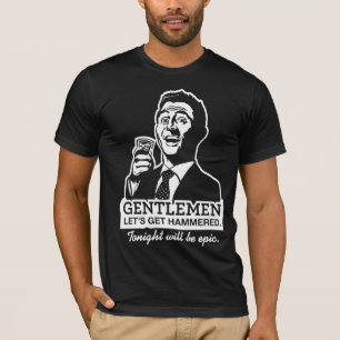 T-shirt Obtenons la chemise martelée