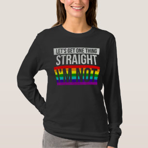 T-shirt Obtenons une chose Tout de suite Je ne suis pas la