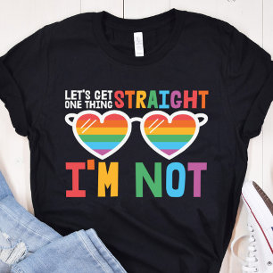 T-shirt Obtenons une chose Tout de suite Je ne suis pas un