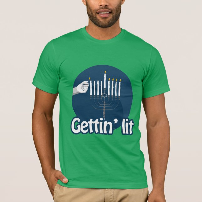 T-SHIRT OBTENTION DU LIT HANOUKKA (Devant)