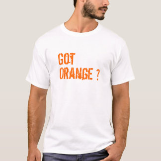 T-shirt Obtenu orange ?