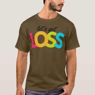 T-shirt Obtient l'illustration perdue1 noir
