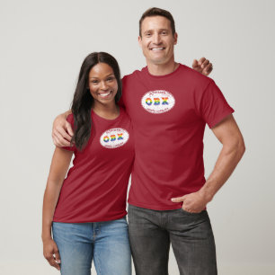 T-shirt OBX LGBTQ Pride Oval 1 détenue