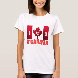 T-shirt O'Canada Je T'Aime