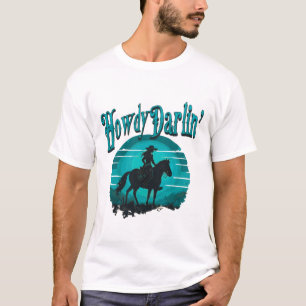 T-Shirt occidental de Howdy Darlin - Soleils de Co