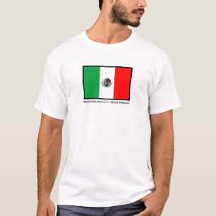 T-shirt occidental de mission du Mexique Mexico