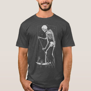 T-shirt Occult Der Tod Carte Tarot La Mort La Mort Gothiqu