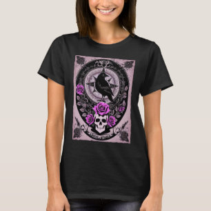 T-shirt Occulte Emo Raven Cuisine Goth esthétique Grunge f