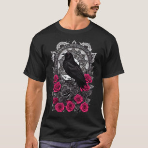 T-shirt Occulte Emo Raven Cuisine Goth esthétique Grunge f